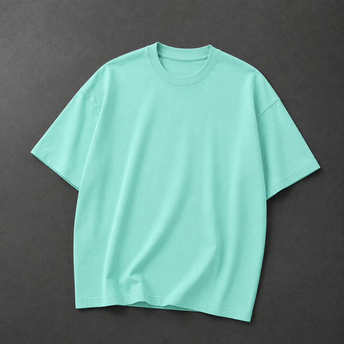 260 GSM UNISEX MINT COTTON OVERSIZED TSHIRT