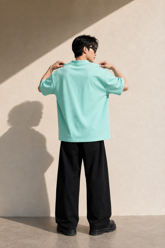 260 GSM UNISEX MINT COTTON OVERSIZED TSHIRT