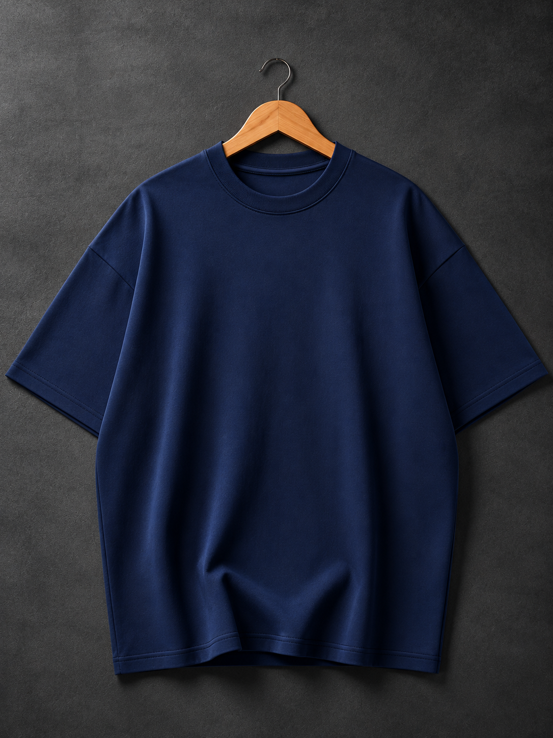 260 GSM UNISEX ROYAL BLUE COTTON OVERSIZED TSHIRT