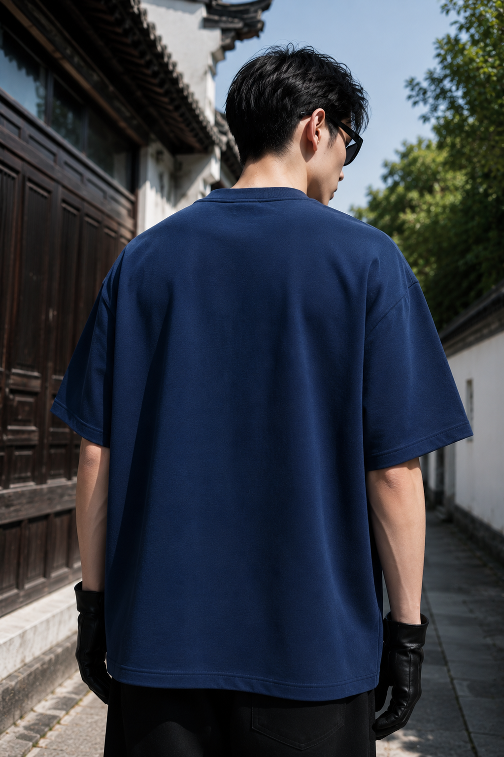 260 GSM UNISEX ROYAL BLUE COTTON OVERSIZED TSHIRT