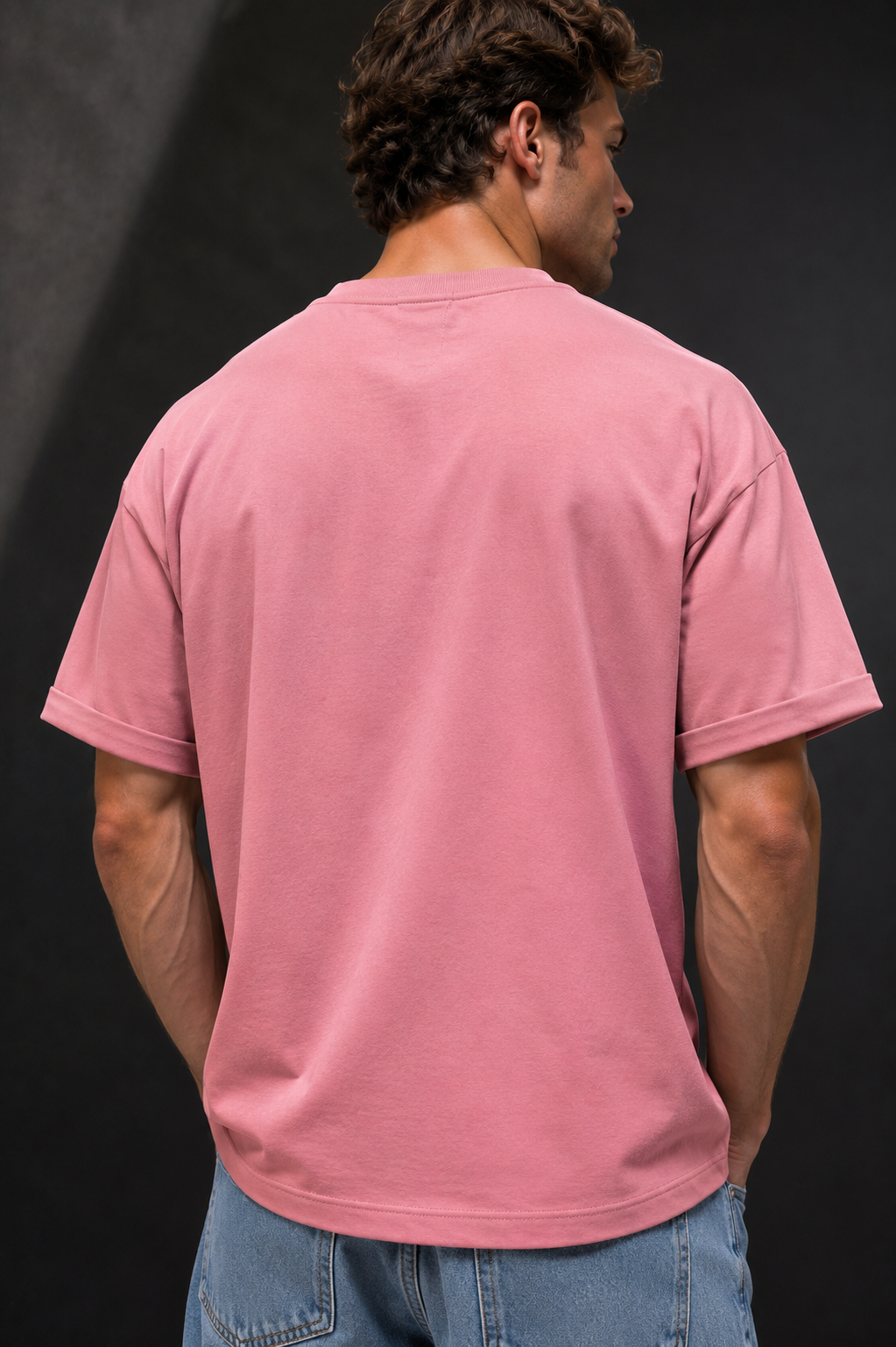 260 GSM UNISEX FLAMINGO COTTON OVERSIZED TSHIRT