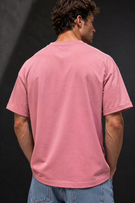 260 GSM UNISEX FLAMINGO COTTON OVERSIZED TSHIRT