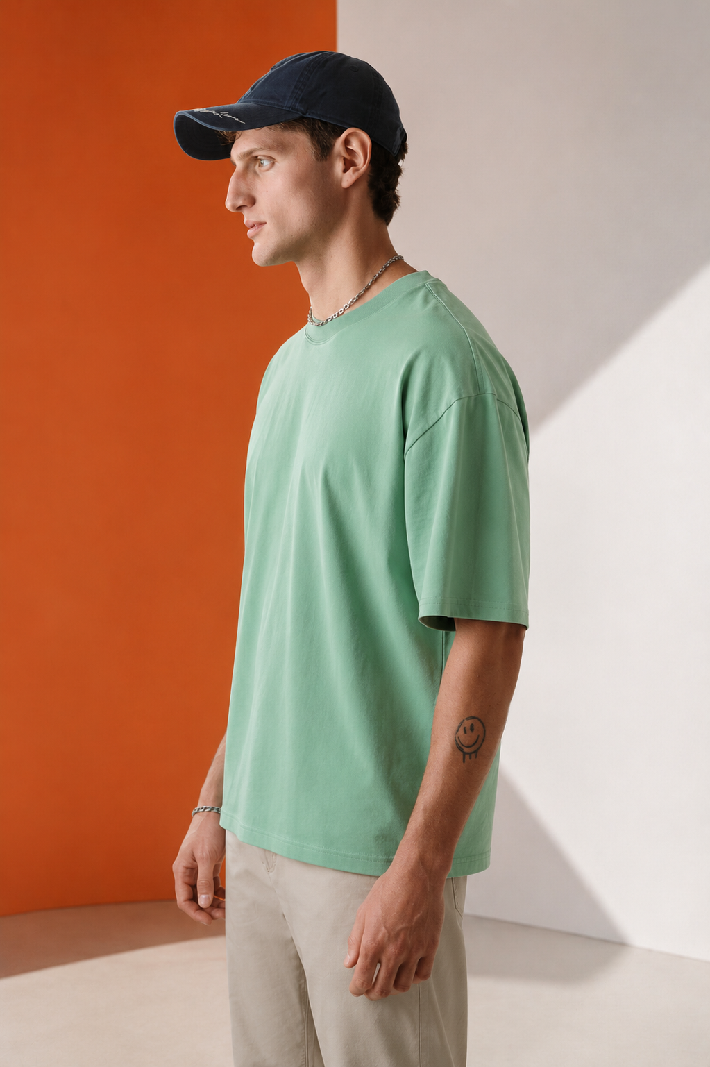 260 GSM UNISEX JADE COTTON OVERSIZED TSHIRT